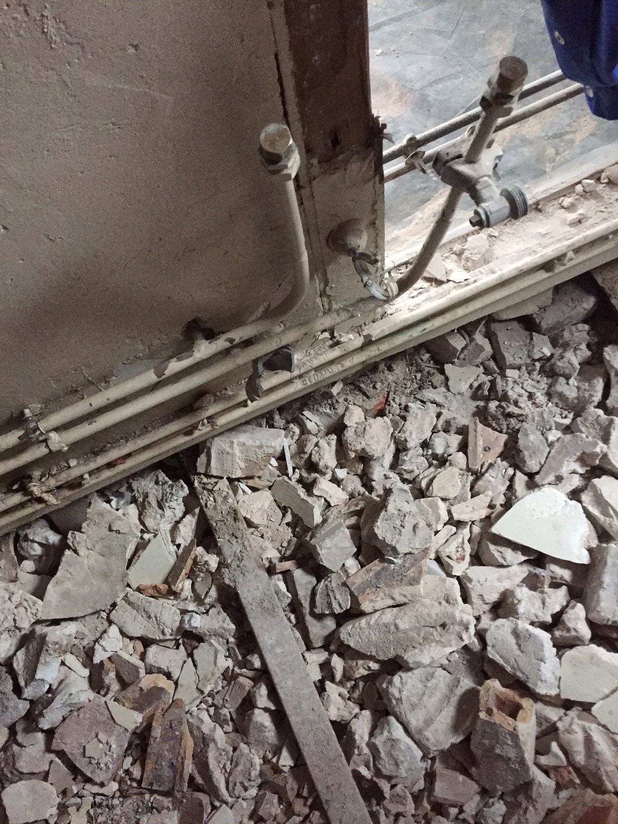 Studio à Fontainebleau pendant les travaux, vue 3