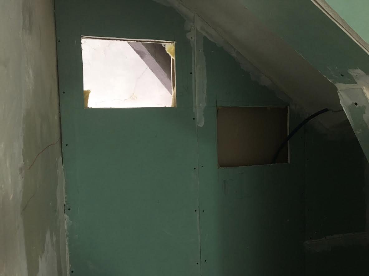 Studio à Fontainebleau pendant les travaux, vue 4