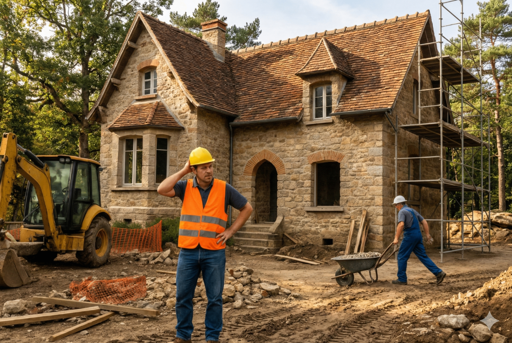 Travaux de rénovation à Fontainebleau : pourquoi un chantier ne se passe jamais exactement comme prévu